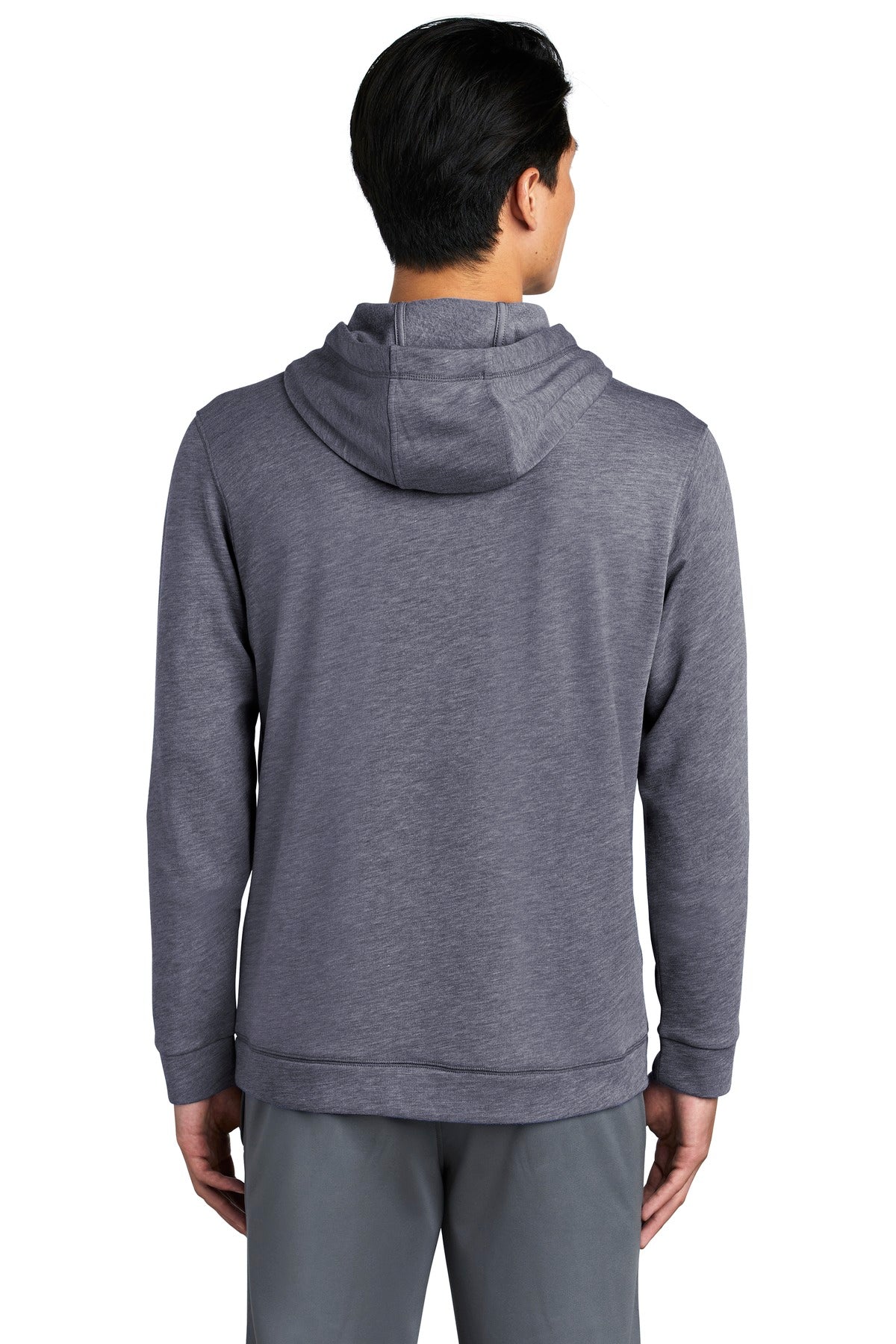 Sport-Tek Men's PosiCharge Tri-Blend Wicking Fleece Hooded Pullover ST296