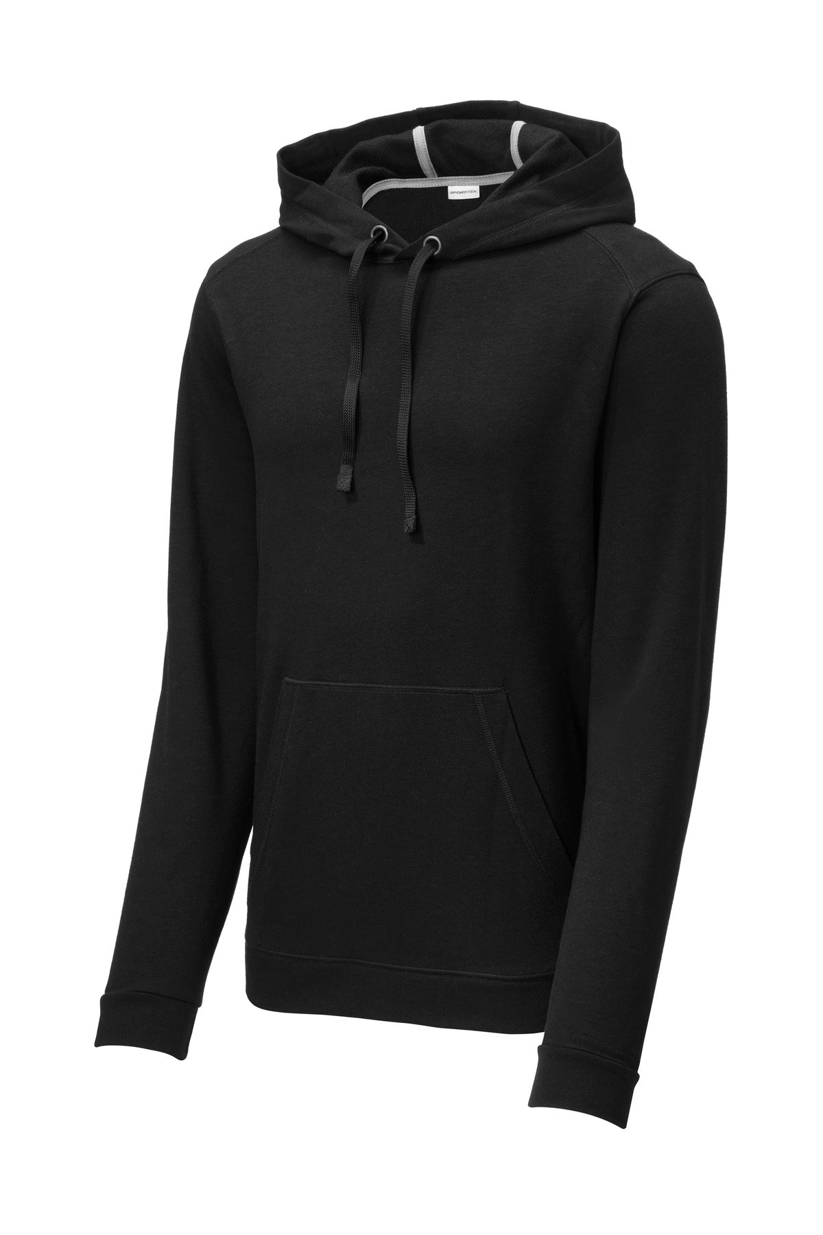 Sport-Tek Men's PosiCharge Tri-Blend Wicking Fleece Hooded Pullover ST296