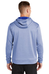 Sport-Tek Men's PosiCharge Sport-Wick Heather Fleece Hooded Pullover ST264