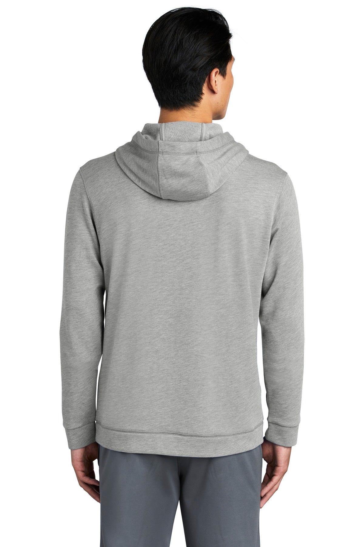 Sport-Tek Men's PosiCharge Tri-Blend Wicking Fleece Hooded Pullover ST296