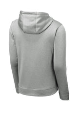 Sport-Tek Men's PosiCharge Sport-Wick Heather Fleece Hooded Pullover ST264