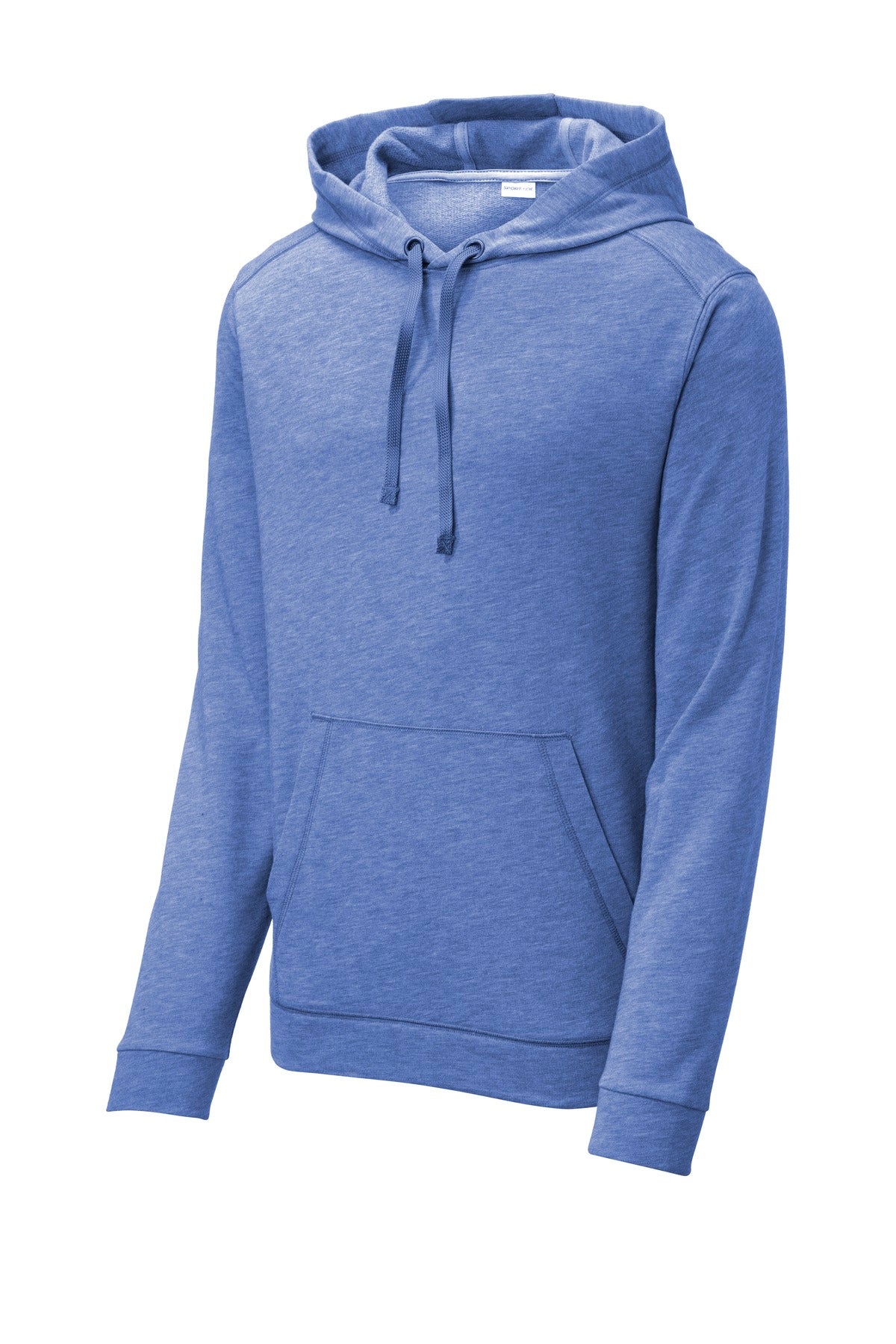 Sport-Tek Men's PosiCharge Tri-Blend Wicking Fleece Hooded Pullover ST296