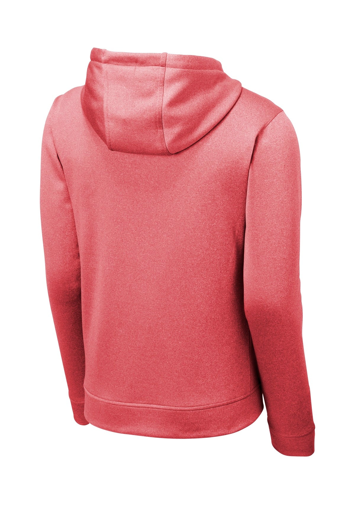 Sport-Tek Men's PosiCharge Sport-Wick Heather Fleece Hooded Pullover ST264