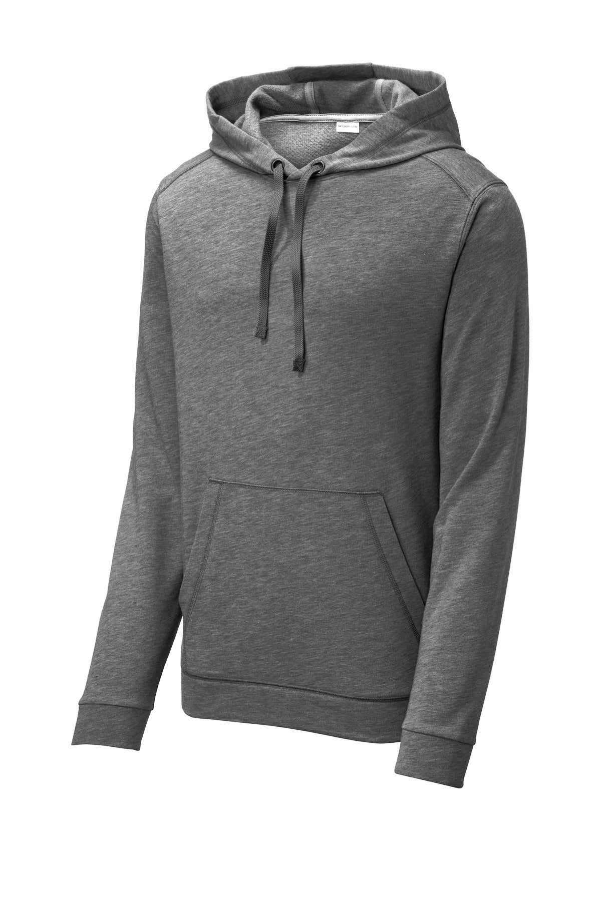 Sport-Tek Men's PosiCharge Tri-Blend Wicking Fleece Hooded Pullover ST296