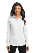 Port Authority Women's Dimension Knit Dress Shirt. L570