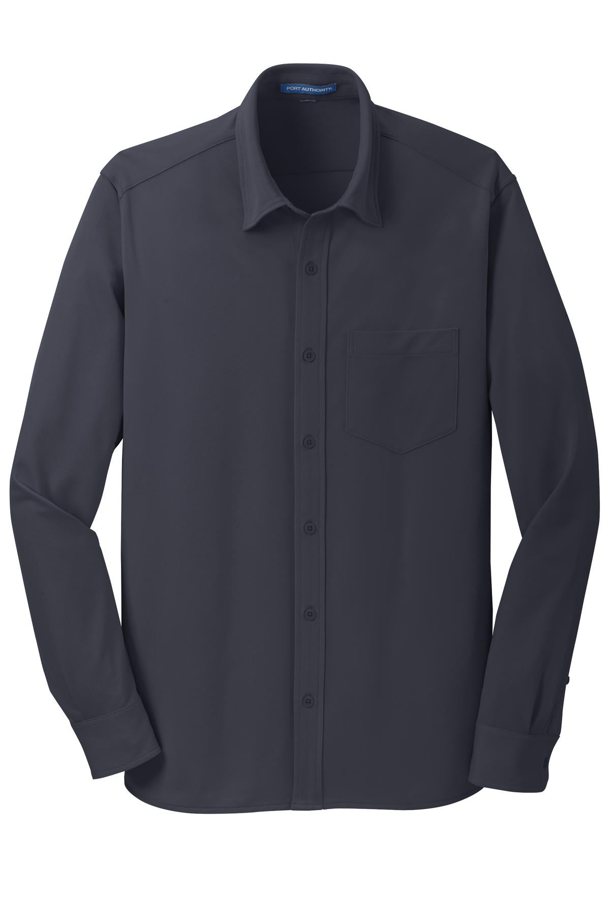 Port Authority Men's Dimension Knit Dress Shirt. K570