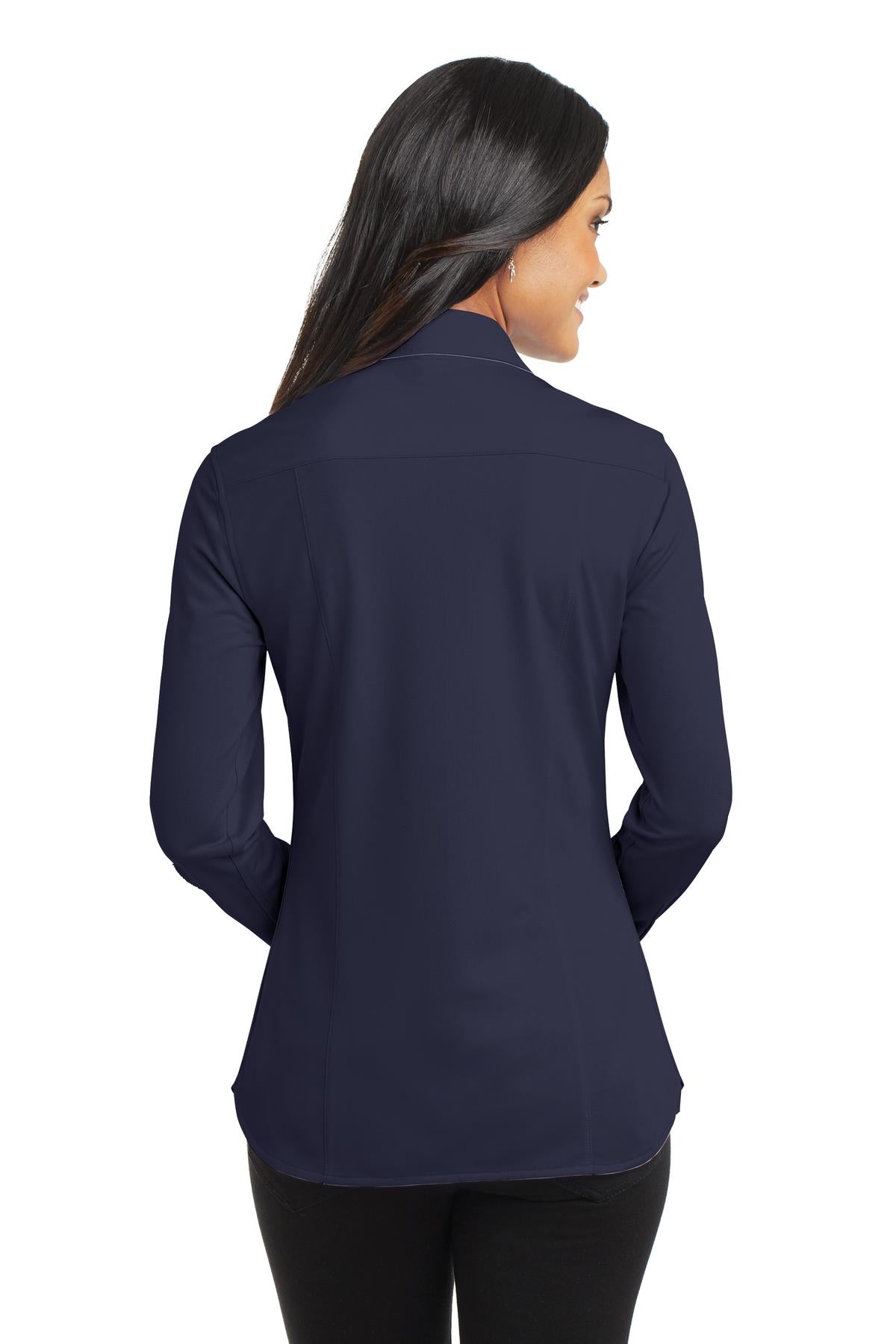 Port Authority Women's Dimension Knit Dress Shirt. L570