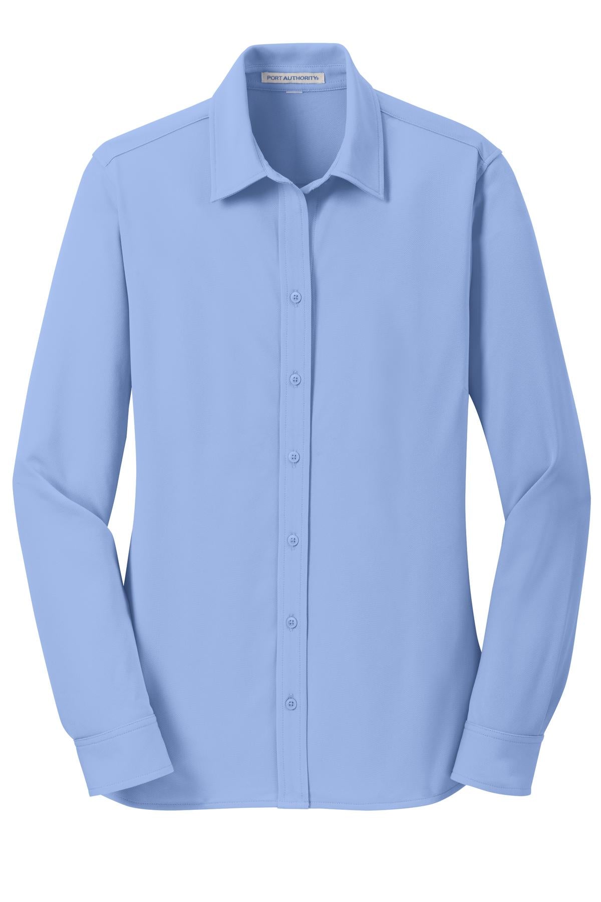 Port Authority Women's Dimension Knit Dress Shirt. L570