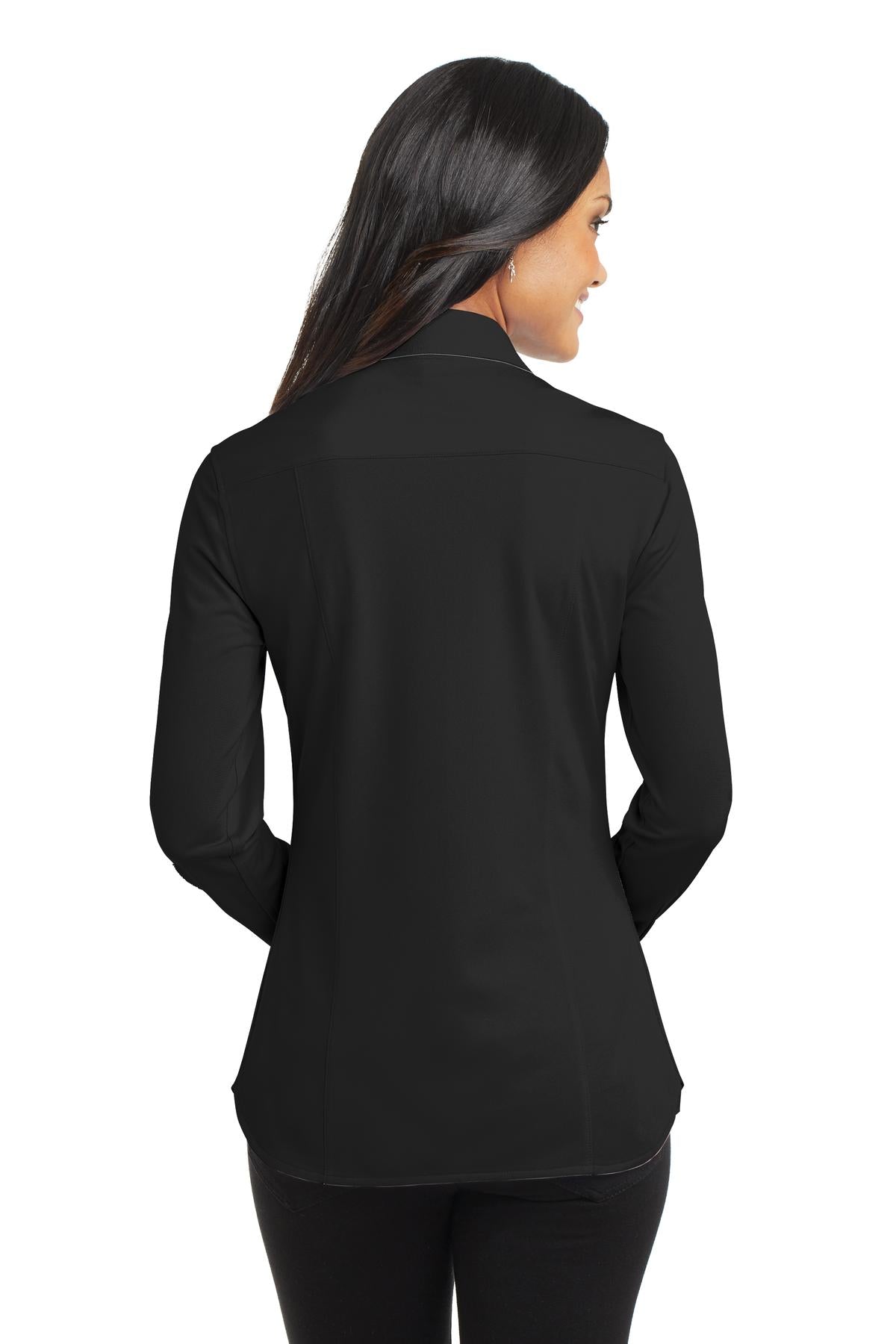 Port Authority Women's Dimension Knit Dress Shirt. L570