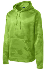 Sport-Tek Men's Sport-Wick CamoHex Fleece Hooded Pullover