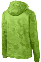 Sport-Tek Men's Sport-Wick CamoHex Fleece Hooded Pullover