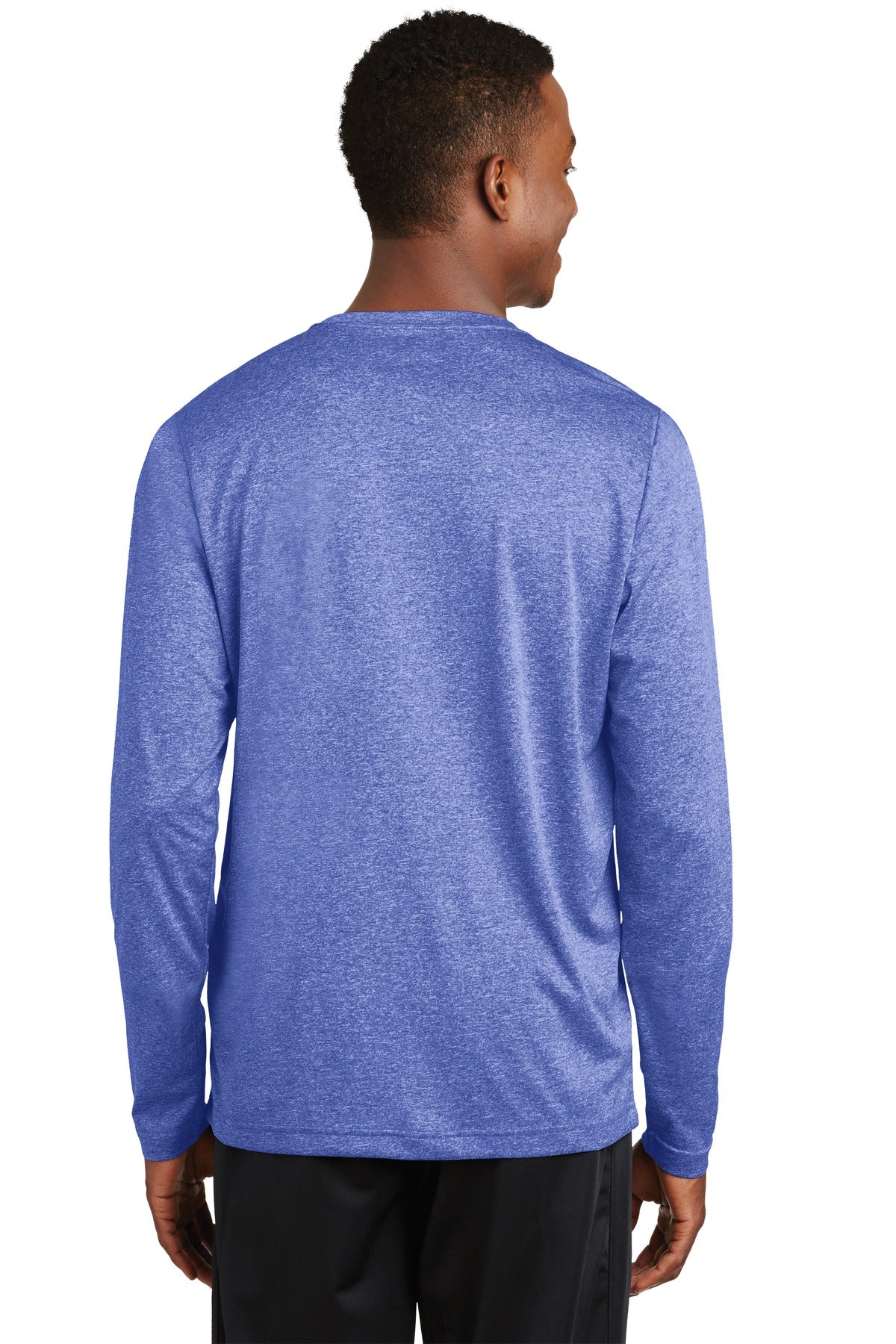 Sport-Tek Men's Long Sleeve Heather Contender Tee