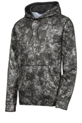 Sport-Tek Men's Sport-Wick Mineral Freeze Fleece Hooded Pullover