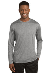 Sport-Tek Men's Long Sleeve Heather Contender Tee