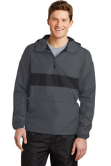 Sport-Tek Men's Zipped Pocket Anorak