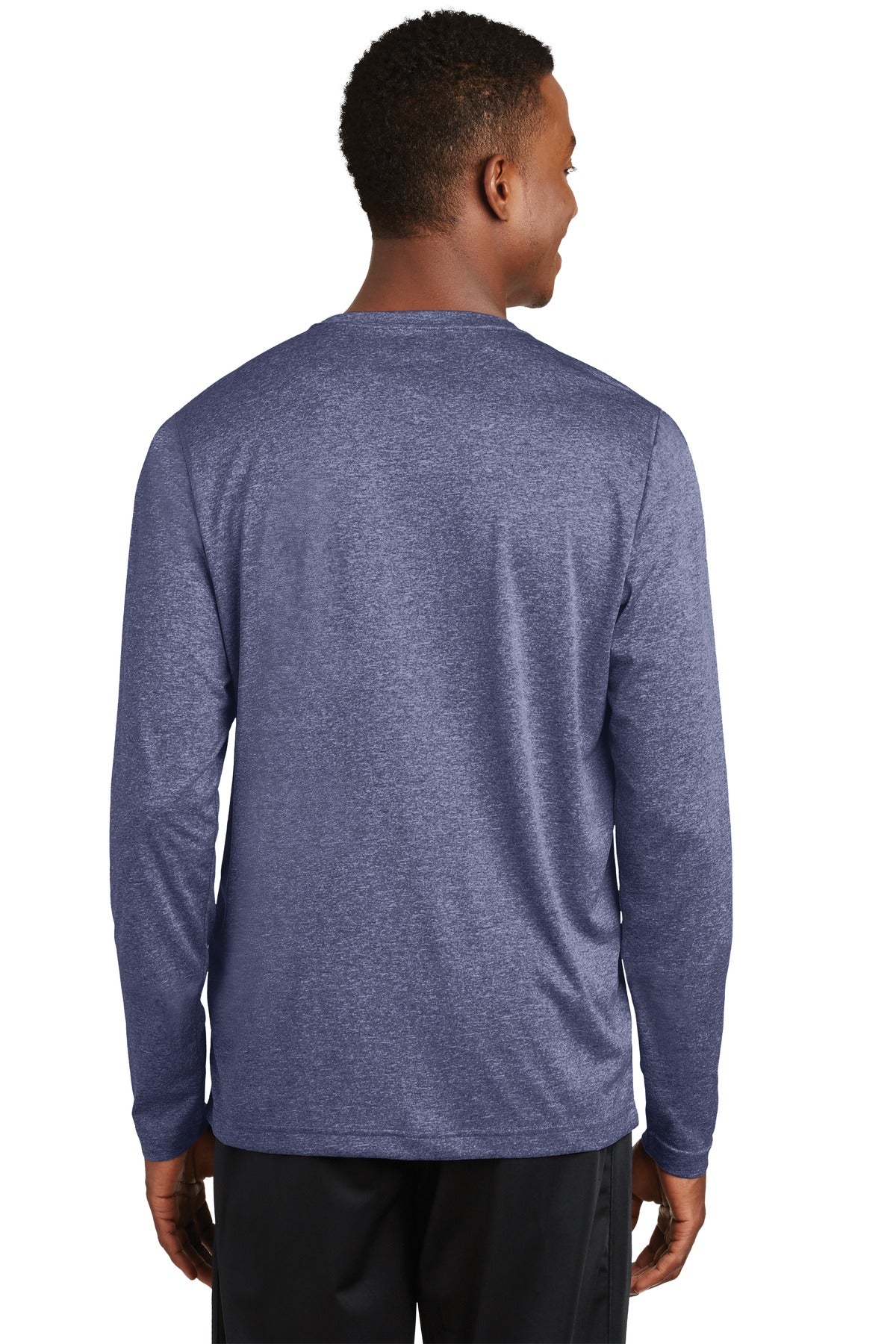 Sport-Tek Men's Long Sleeve Heather Contender Tee