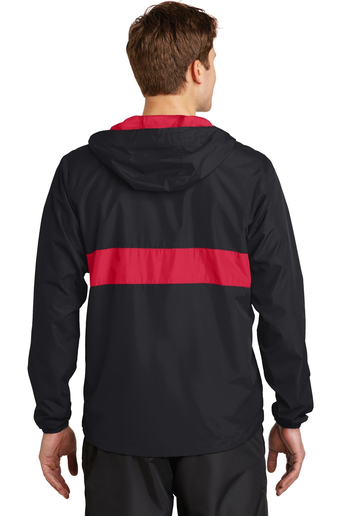 Sport-Tek Men's Zipped Pocket Anorak