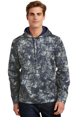 Sport-Tek Men's Sport-Wick Mineral Freeze Fleece Hooded Pullover