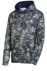 Sport-Tek Men's Sport-Wick Mineral Freeze Fleece Hooded Pullover
