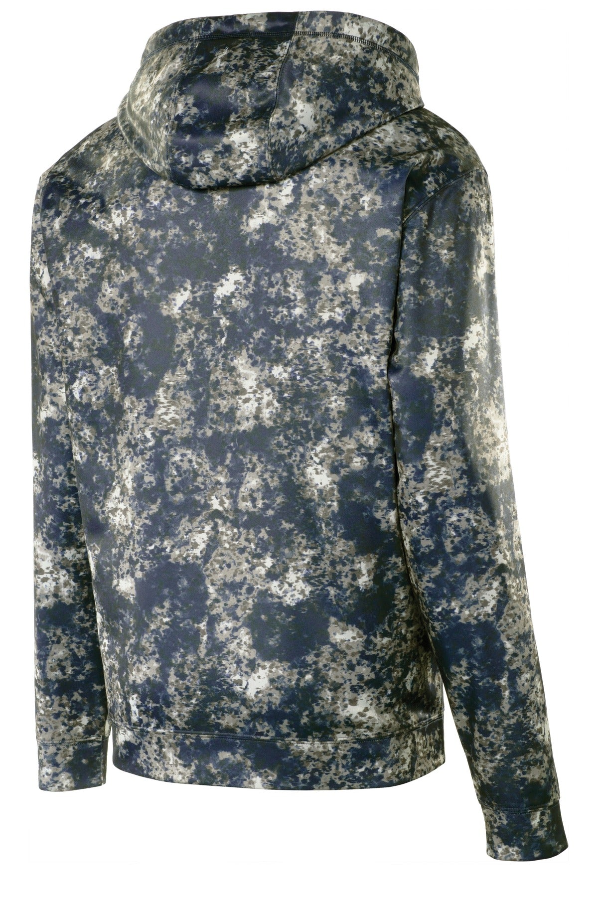 Sport-Tek Men's Sport-Wick Mineral Freeze Fleece Hooded Pullover