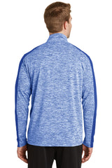 Sport-Tek Men's PosiCharge Electric Heather Colorblock 1/4-Zip Pullover