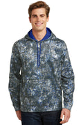 Sport-Tek Men's Sport-Wick Mineral Freeze Fleece Hooded Pullover