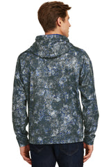 Sport-Tek Men's Sport-Wick Mineral Freeze Fleece Hooded Pullover