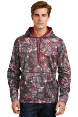 Sport-Tek Men's Sport-Wick Mineral Freeze Fleece Hooded Pullover