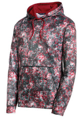 Sport-Tek Men's Sport-Wick Mineral Freeze Fleece Hooded Pullover
