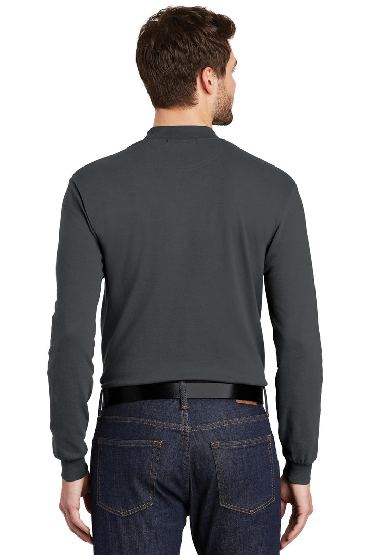 Port Authority Men's Interlock Knit Mock Turtleneck. K321
