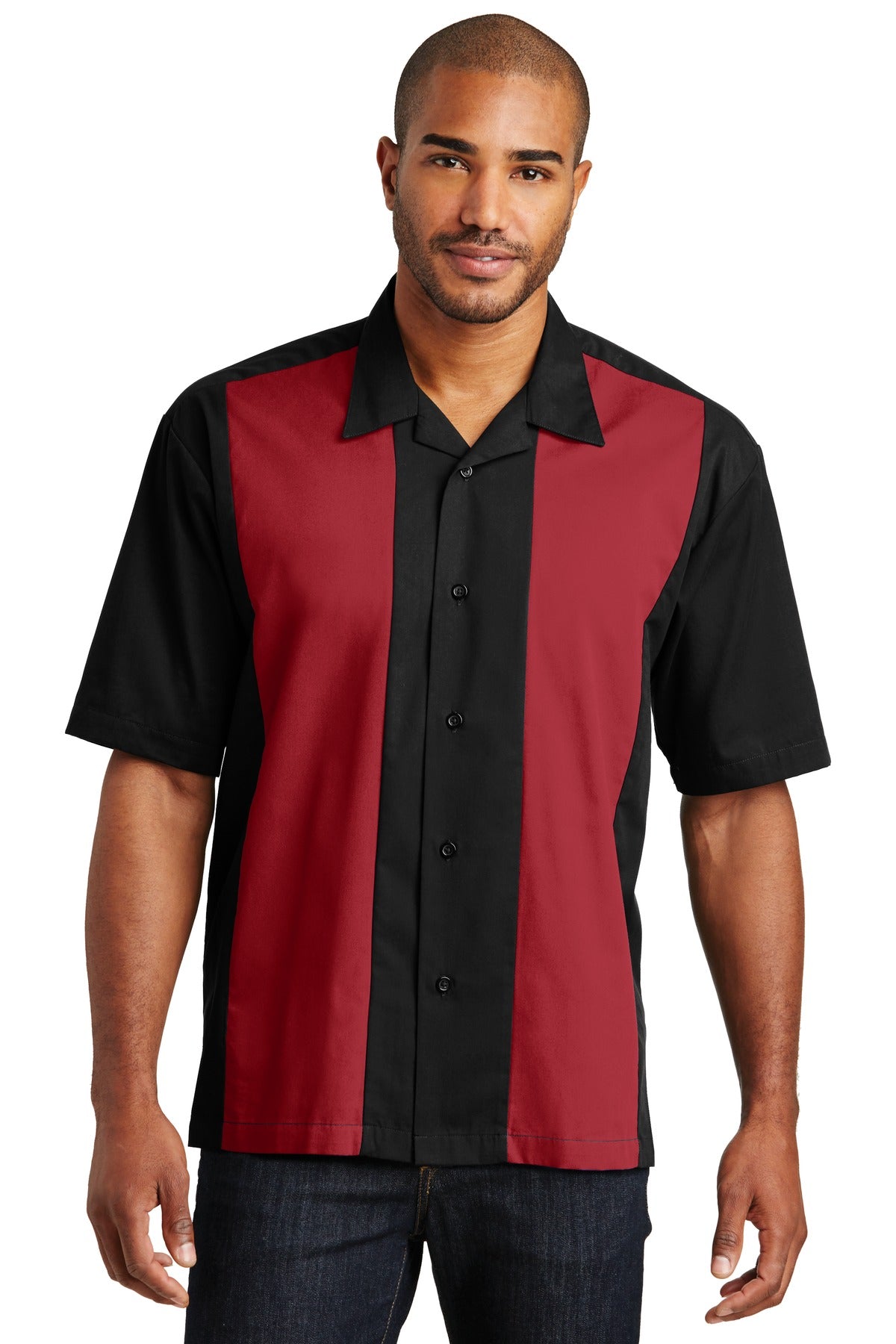 Port Authority Men's Retro Camp Shirt. S300