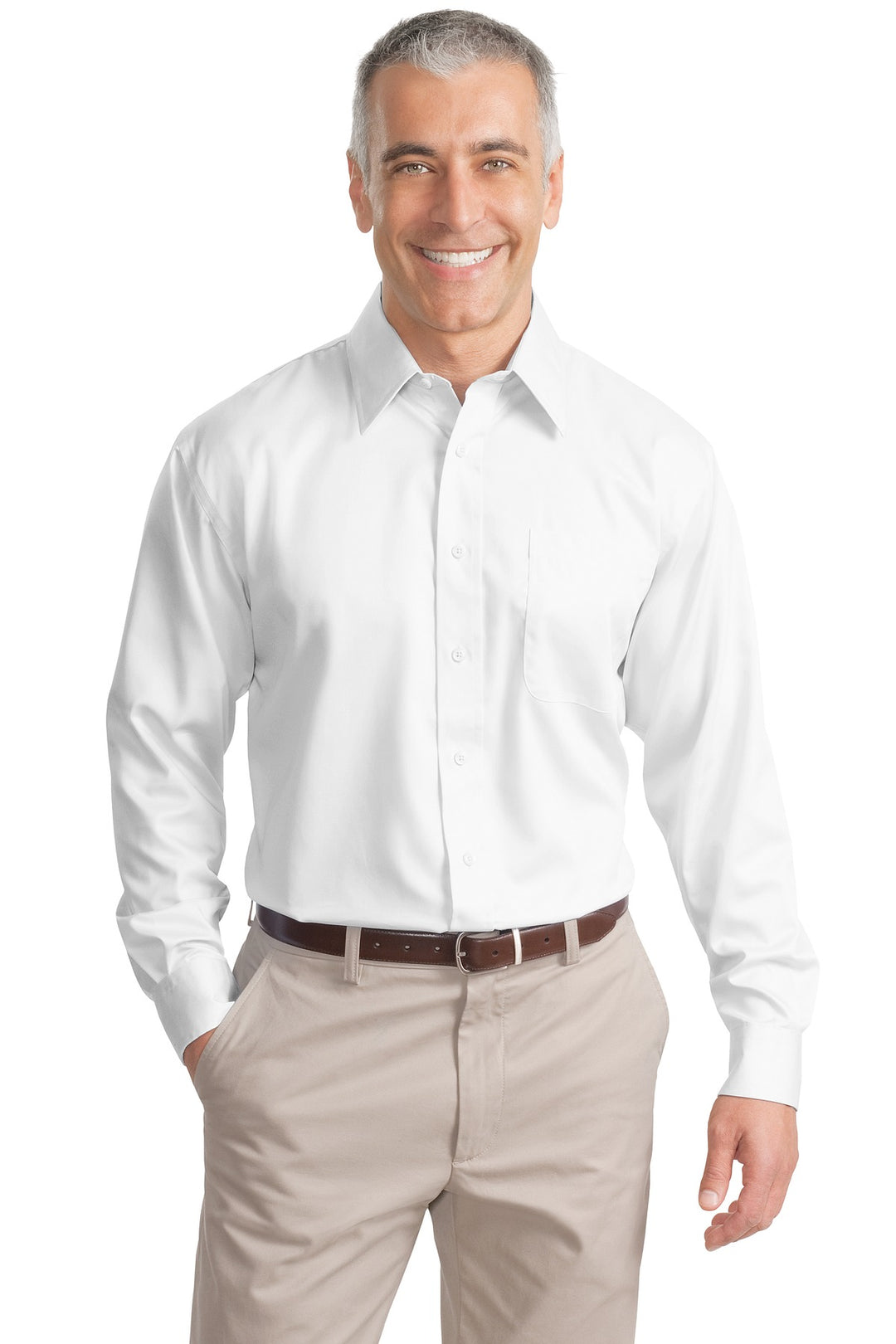 Port Authority Men's Non-Iron Twill Shirt. S638