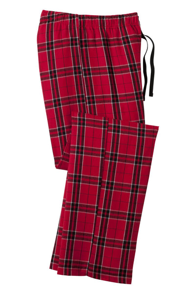 District Women's Flannel Plaid Pant. DT2800