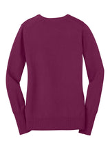Port Authority Women's V-Neck Sweater. LSW285