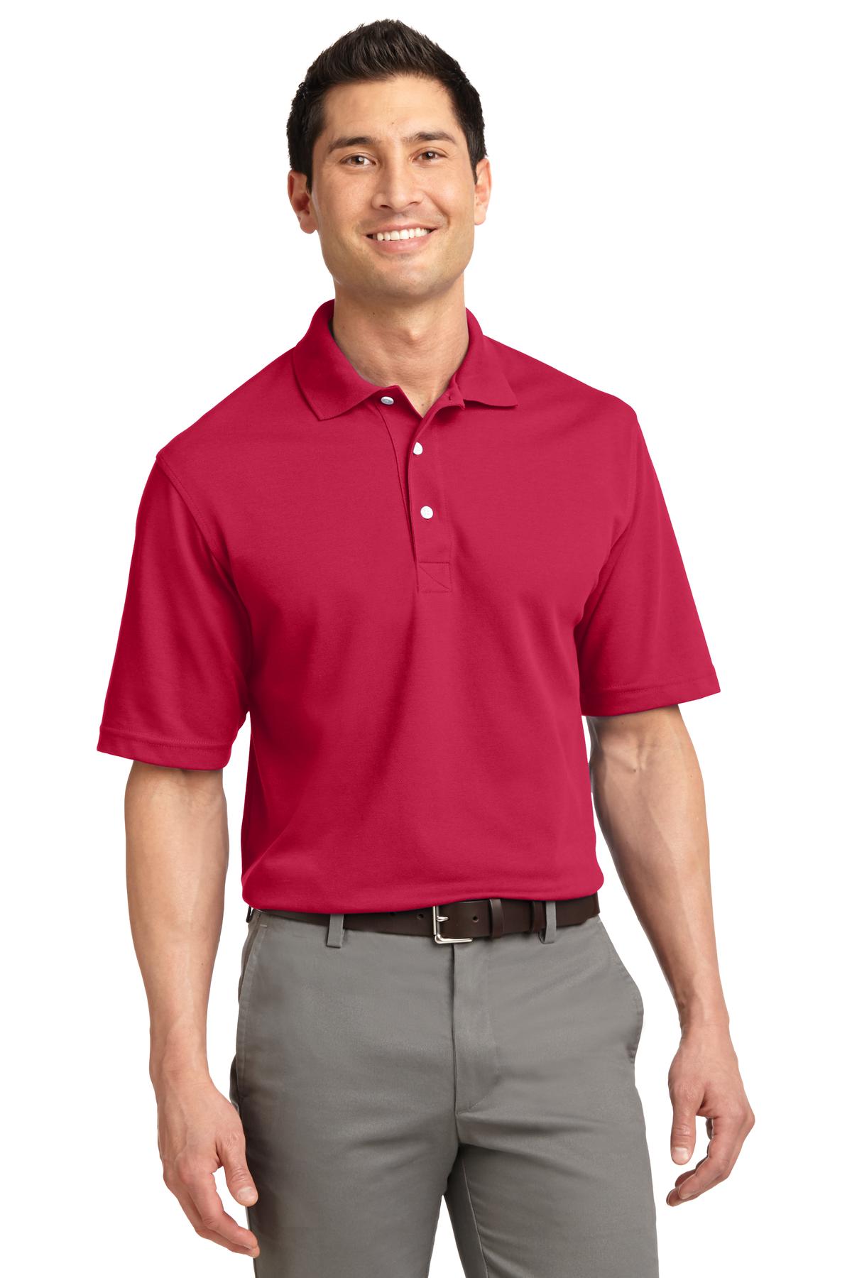 Port Authority Men's Tall Rapid Dry Polo. TLK455