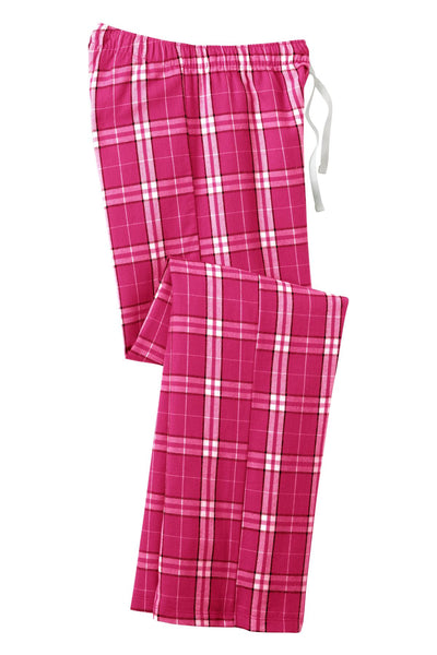 District Women's Flannel Plaid Pant. DT2800