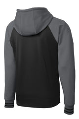 Sport-Tek Men's Sport-Wick Varsity Fleece Full-Zip Hooded Jacket