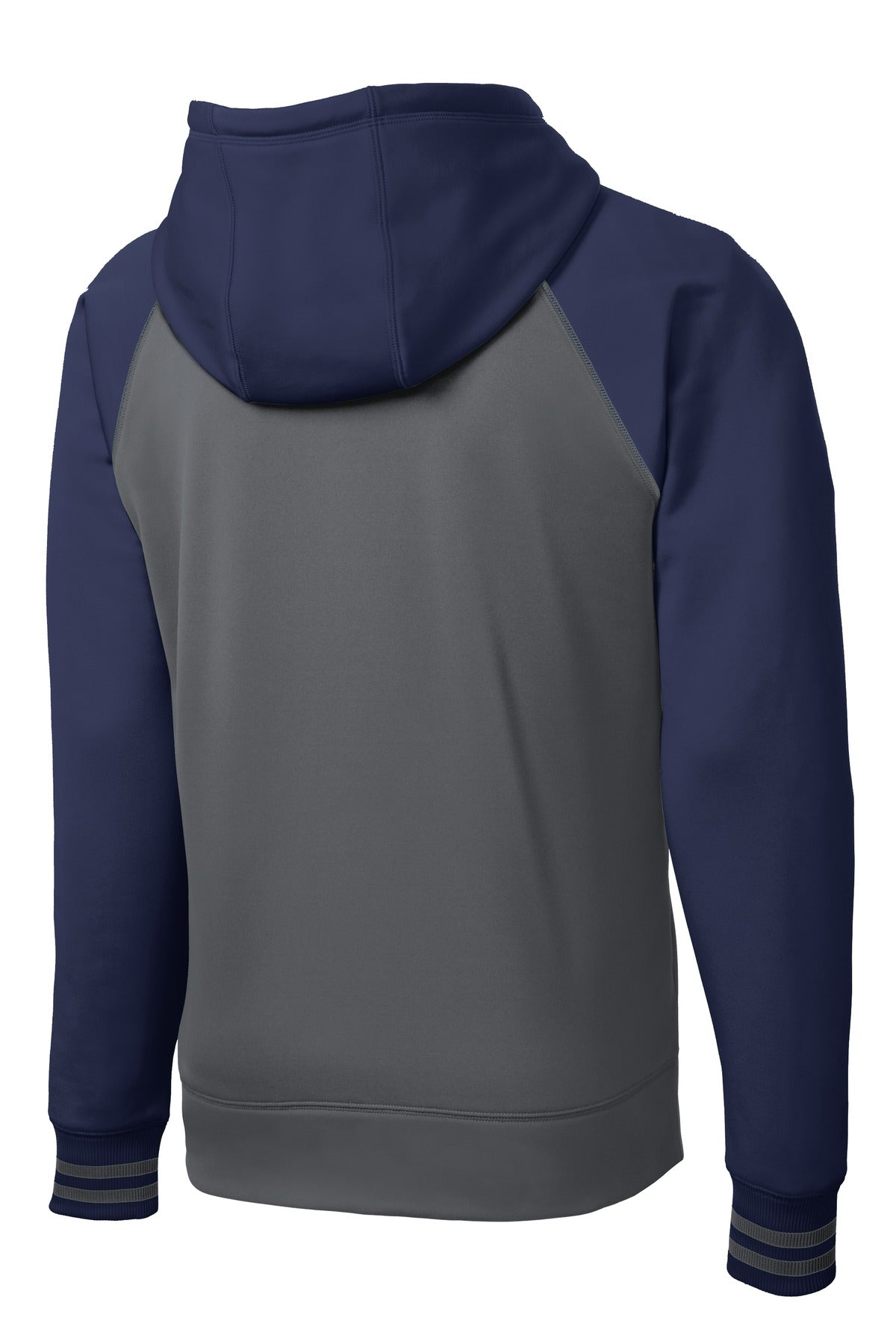 Sport-Tek Men's Sport-Wick Varsity Fleece Full-Zip Hooded Jacket