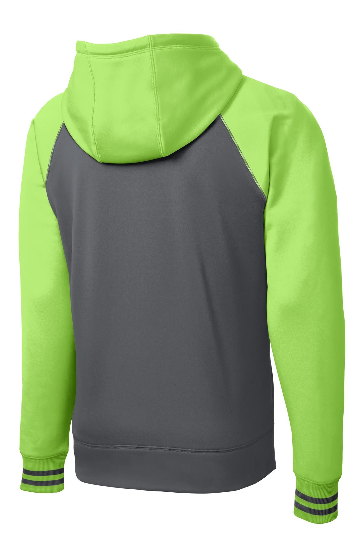 Sport-Tek Men's Sport-Wick Varsity Fleece Full-Zip Hooded Jacket