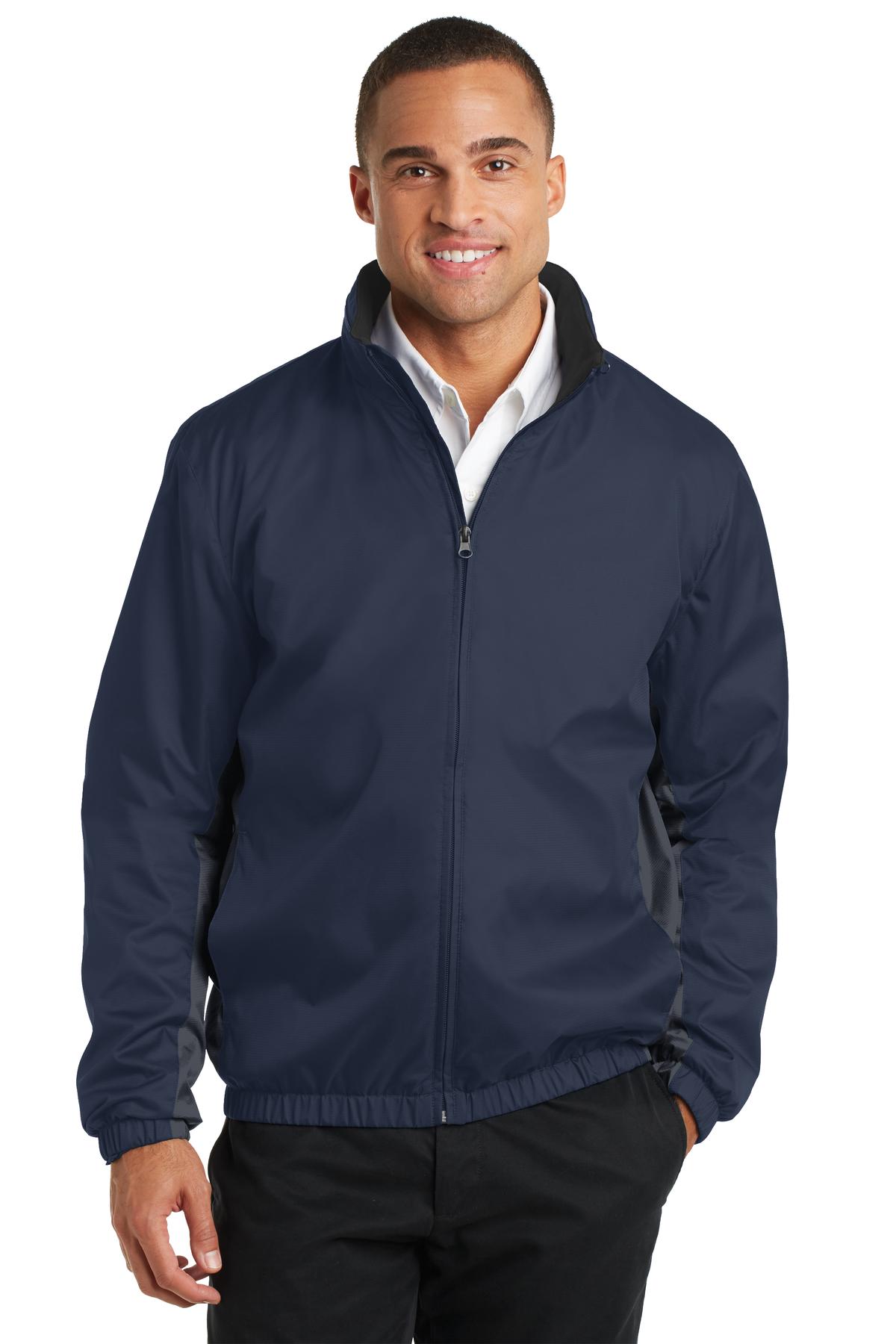 Port Authority Men's Core Colorblock Wind Jacket. J330