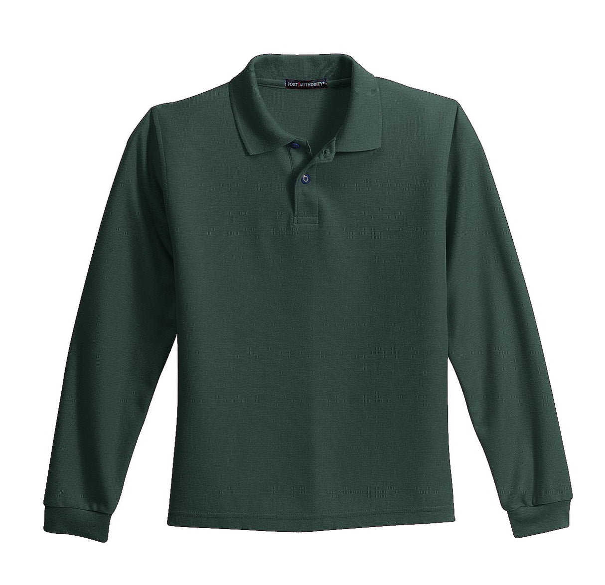 Port Authority Youth Long Sleeve Silk Touch Polo.  Y500LS