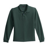 Port Authority Youth Long Sleeve Silk Touch Polo.  Y500LS