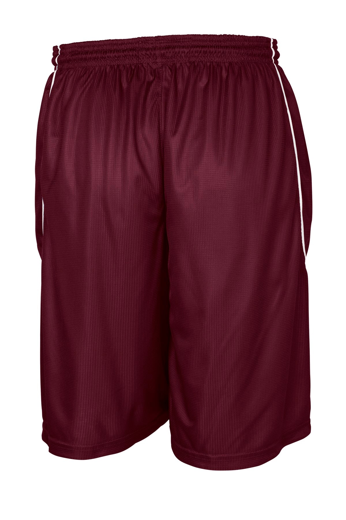 Sport-Tek Youth PosiCharge Mesh Reversible Spliced Short