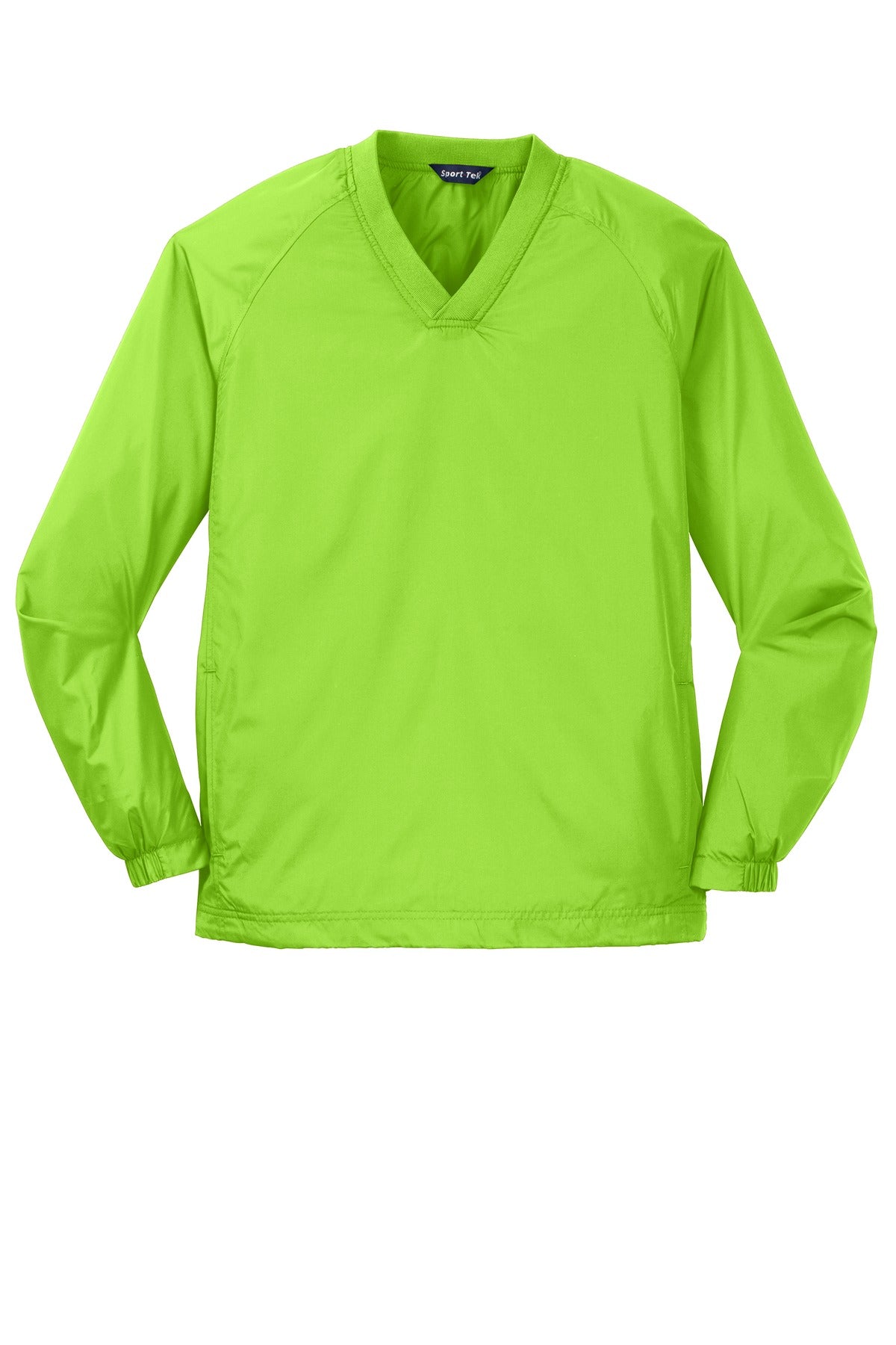 Sport-Tek Youth V-Neck Raglan Wind Shirt YST72
