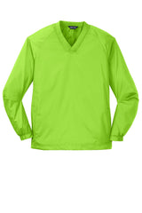 Sport-Tek Youth V-Neck Raglan Wind Shirt YST72