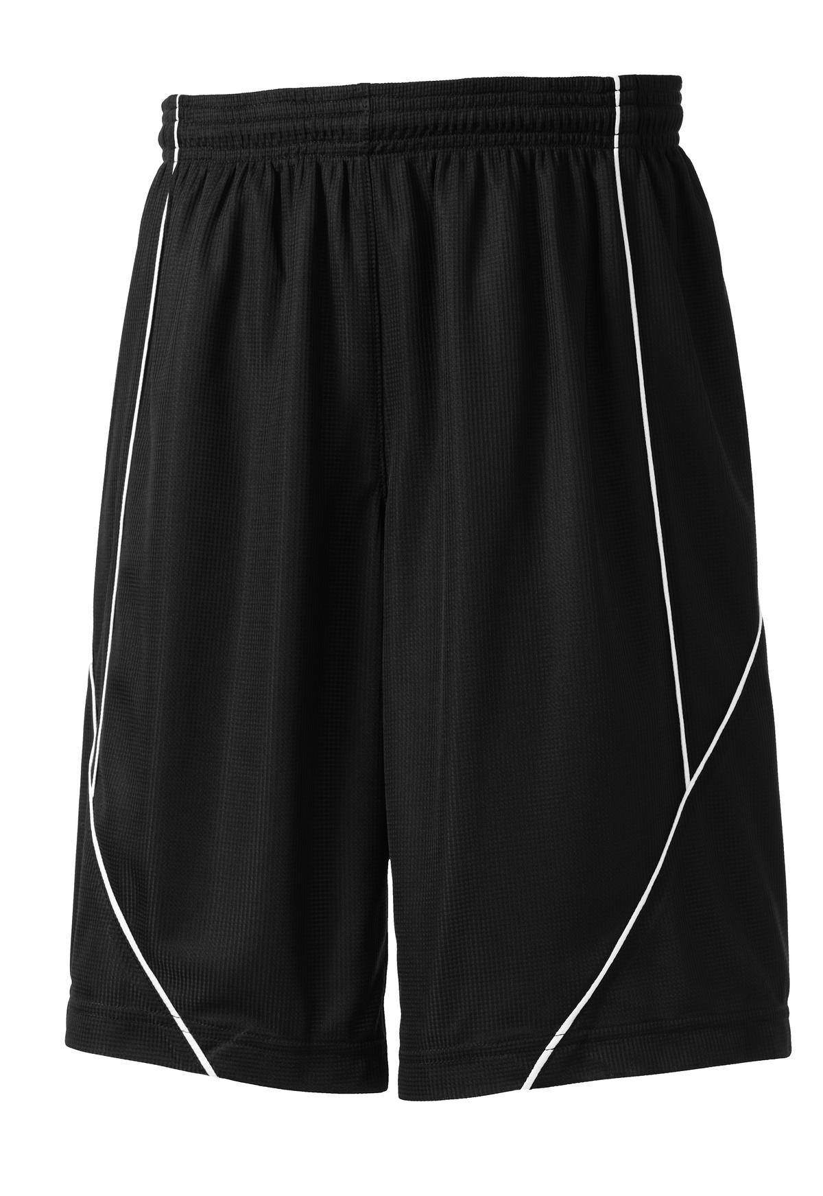 Sport-Tek Youth PosiCharge Mesh Reversible Spliced Short
