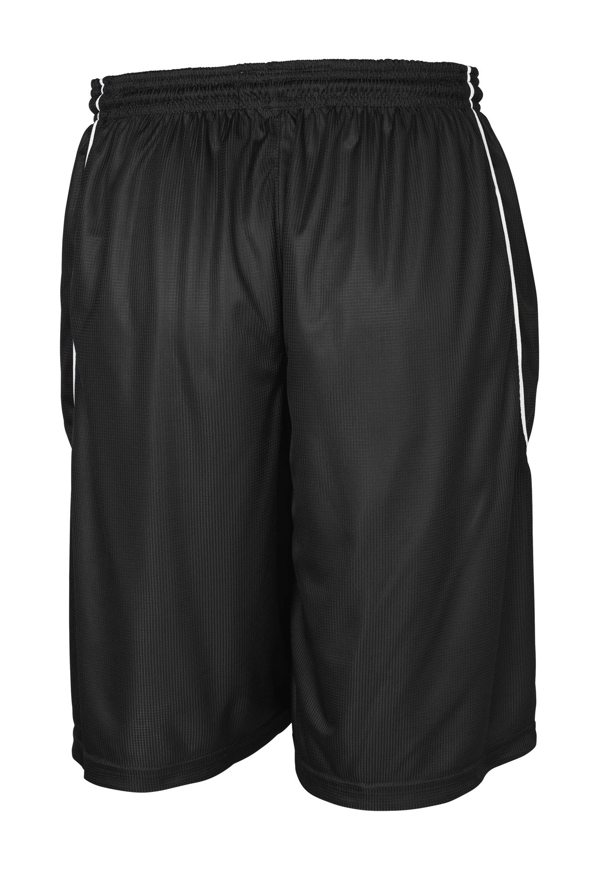 Sport-Tek Youth PosiCharge Mesh Reversible Spliced Short