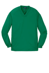 Sport-Tek Youth V-Neck Raglan Wind Shirt YST72