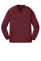 Sport-Tek Youth V-Neck Raglan Wind Shirt YST72