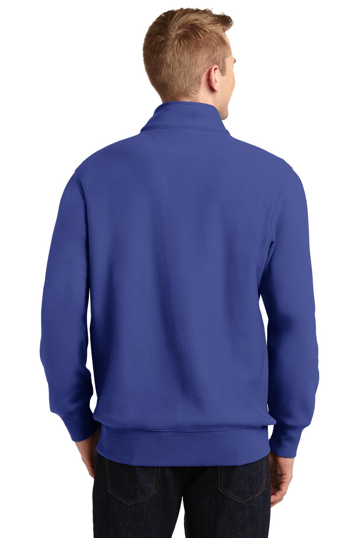 Sport-Tek Men's Super Heavyweight 1/4-Zip Pullover Sweatshirt